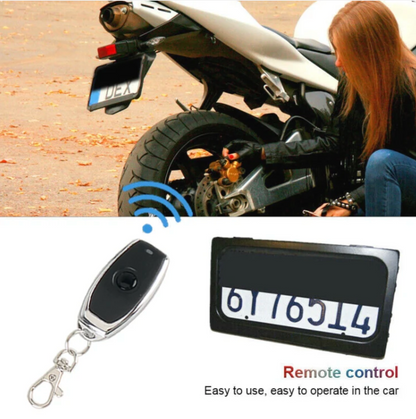 Motorcycle Ghost Plate